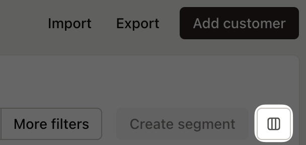 More segment filters