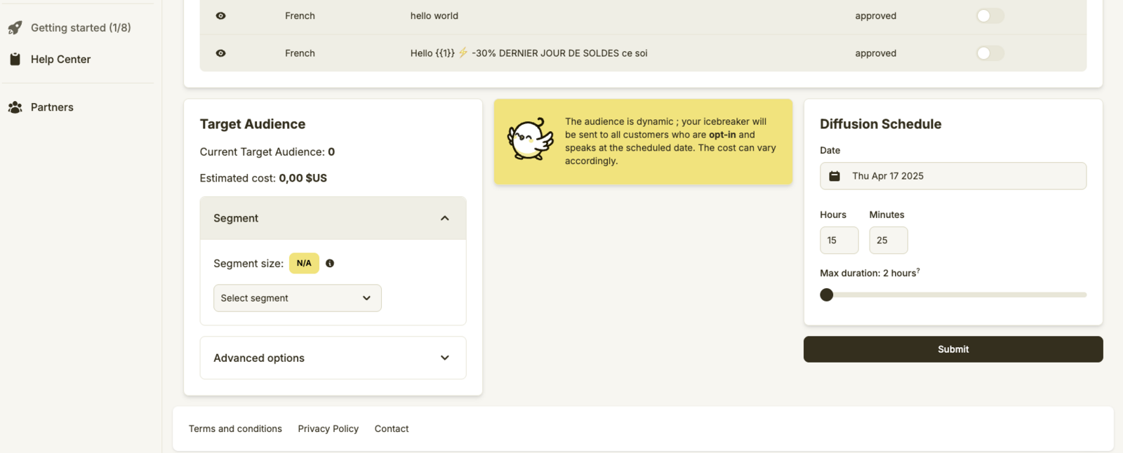 Icebreaker: Select a Segment