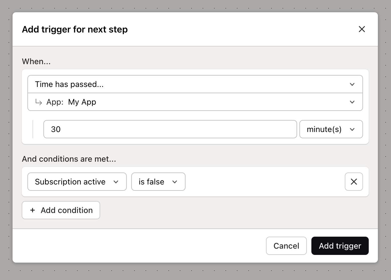 Add recovery actions to custom flow