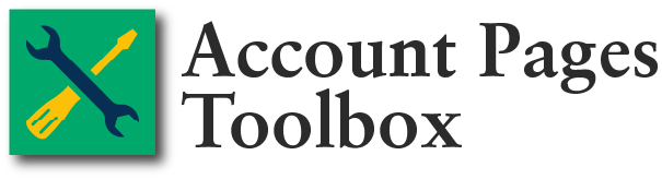 Customer Accounts Toolbox