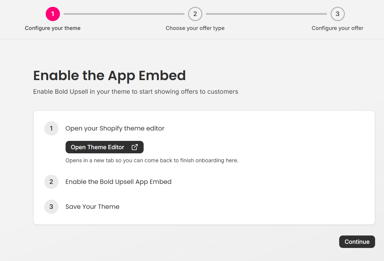 Bold Upsell Enable App Embed