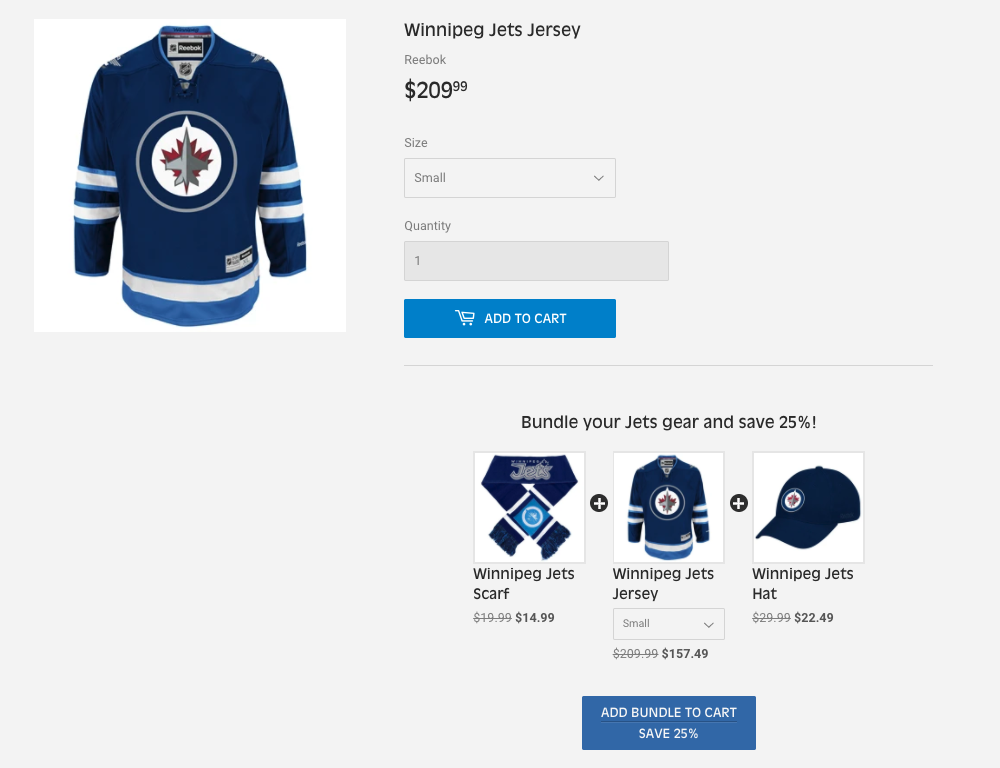 Bundle Widget Example