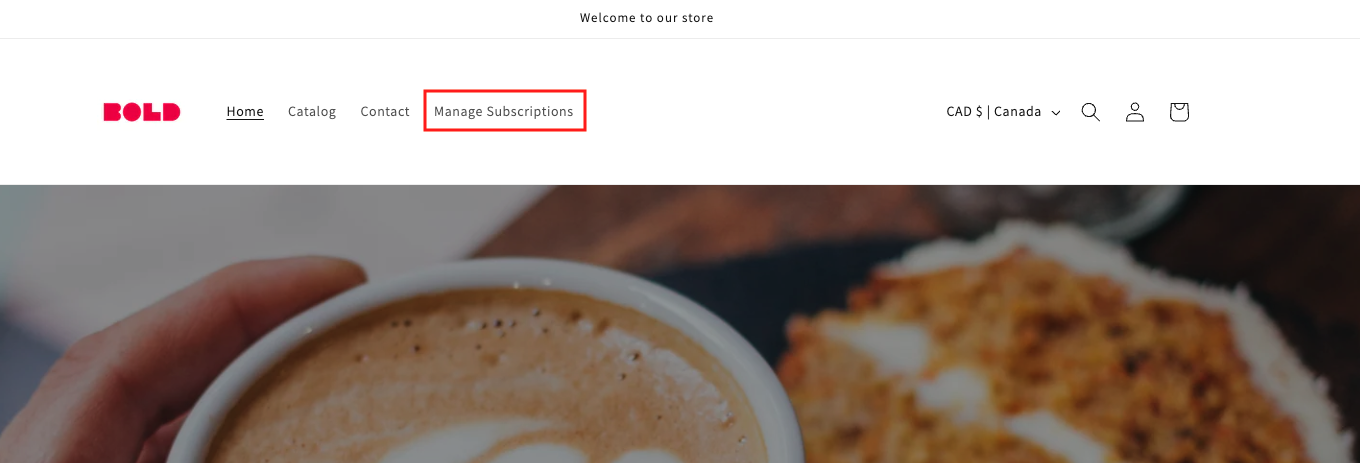 Manage Subscriptions