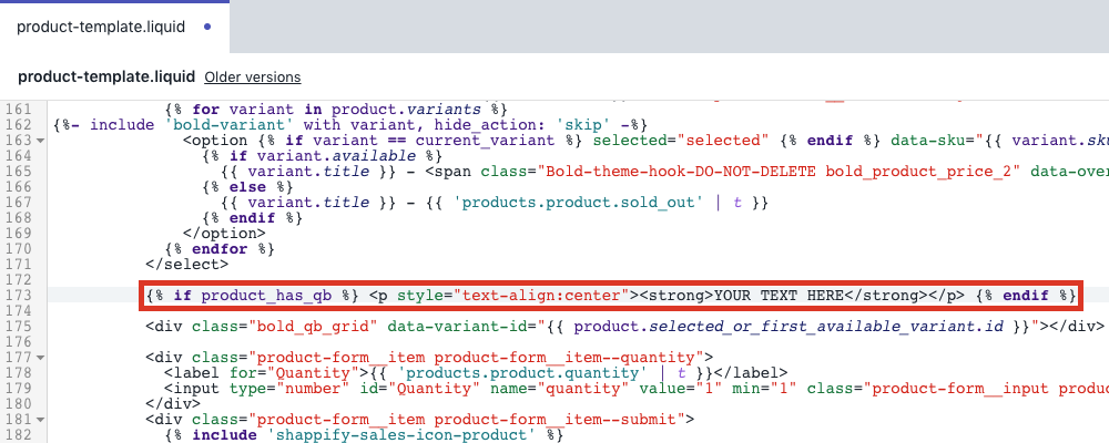 Paste Text Code