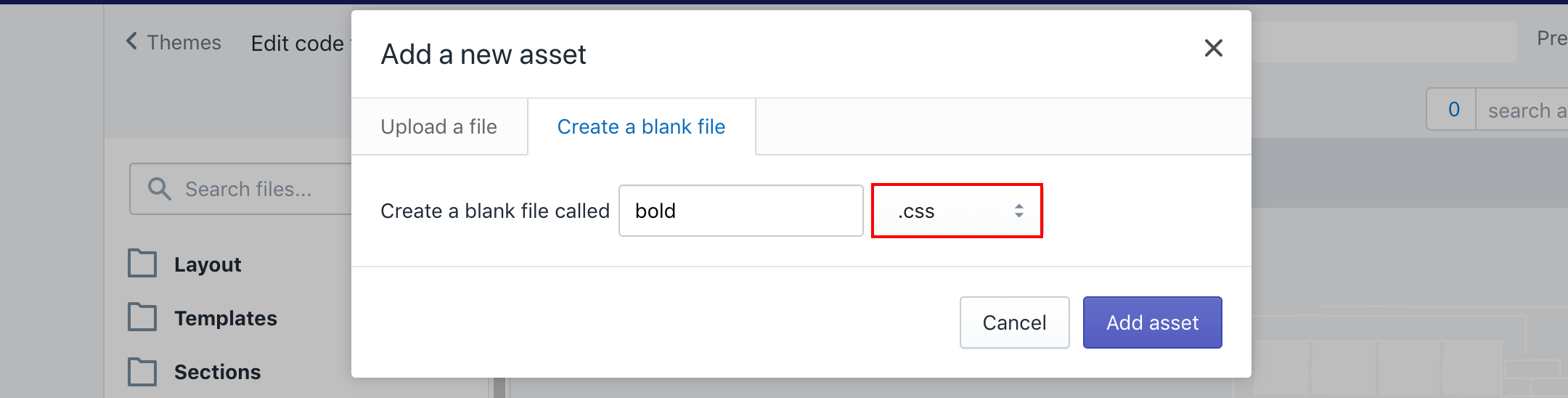 Select .css