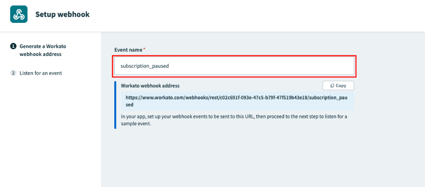 Subscription paused