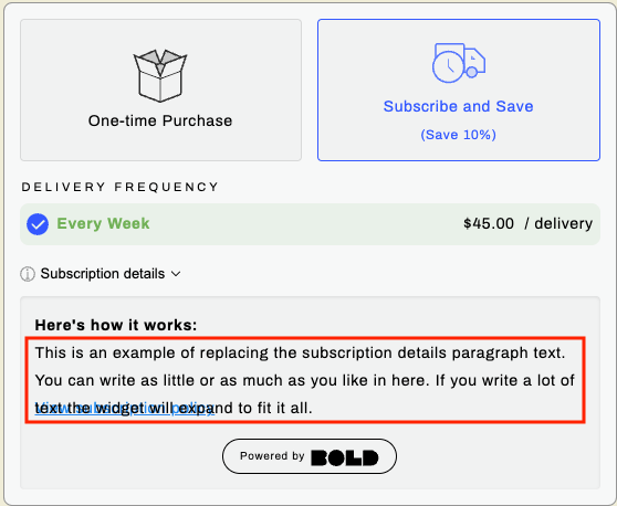 Example paragraph text