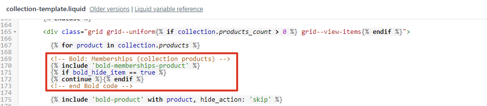 Copy and paste the code