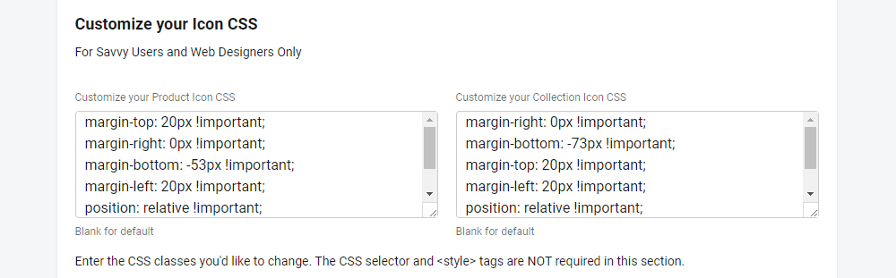 Add CSS Code Styling