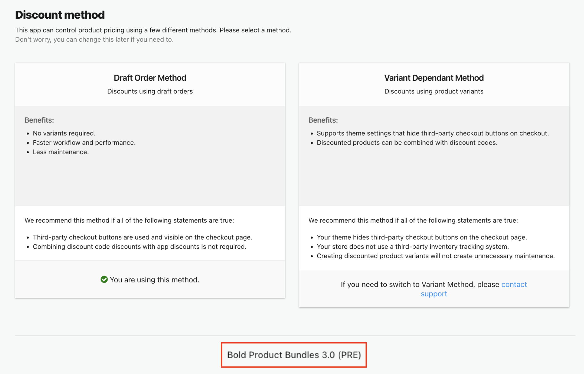 Identify Bundles V3