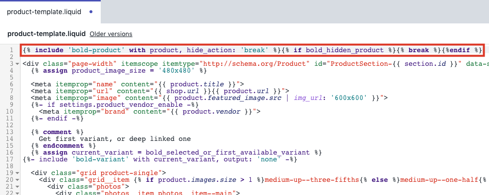 Copy and paste the code