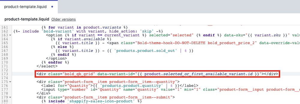 Find QB Grid Code