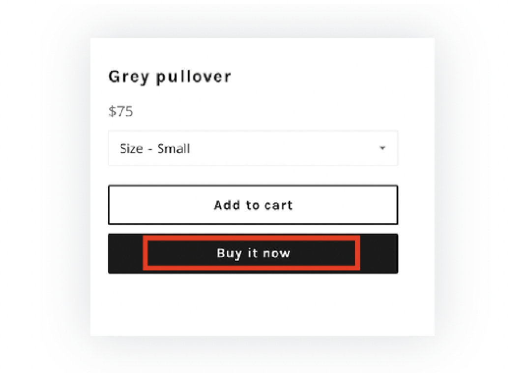unbranded dynamic buy it now checkout button
