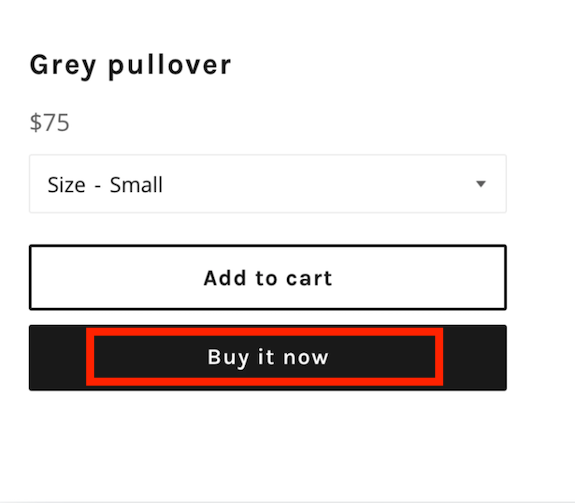 Buy it Now Button