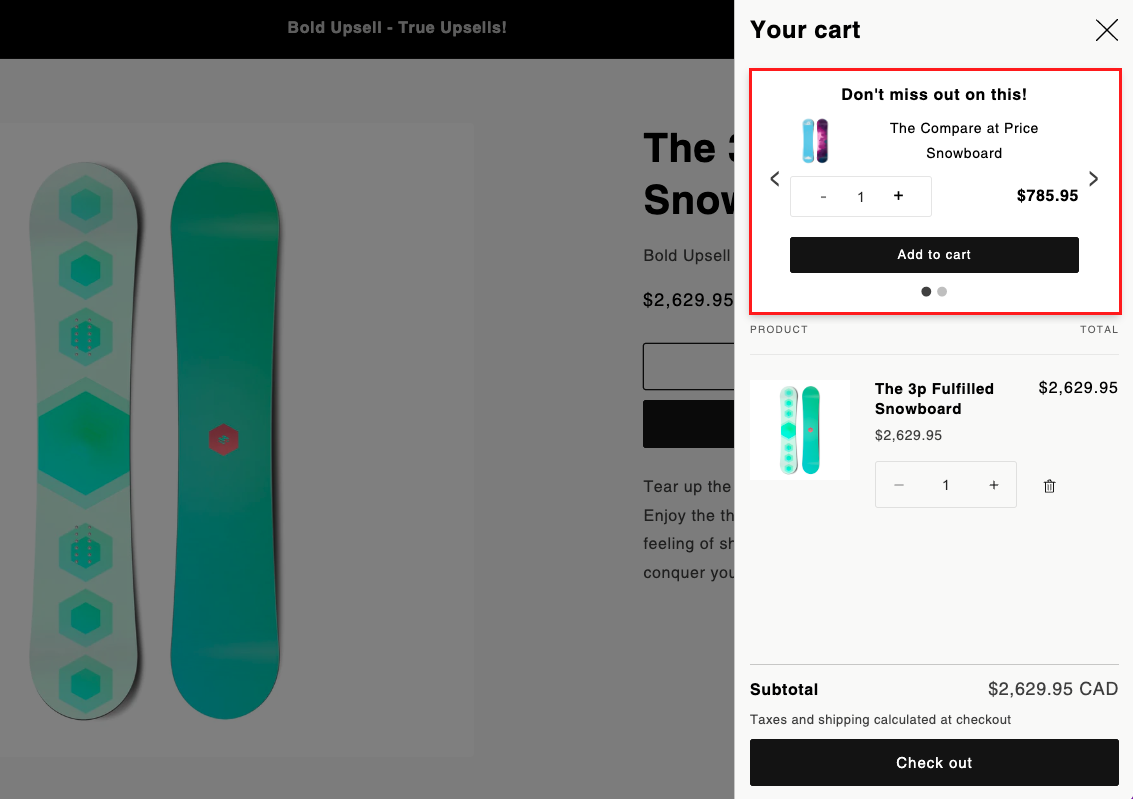 Upsell Before Cart Items.png