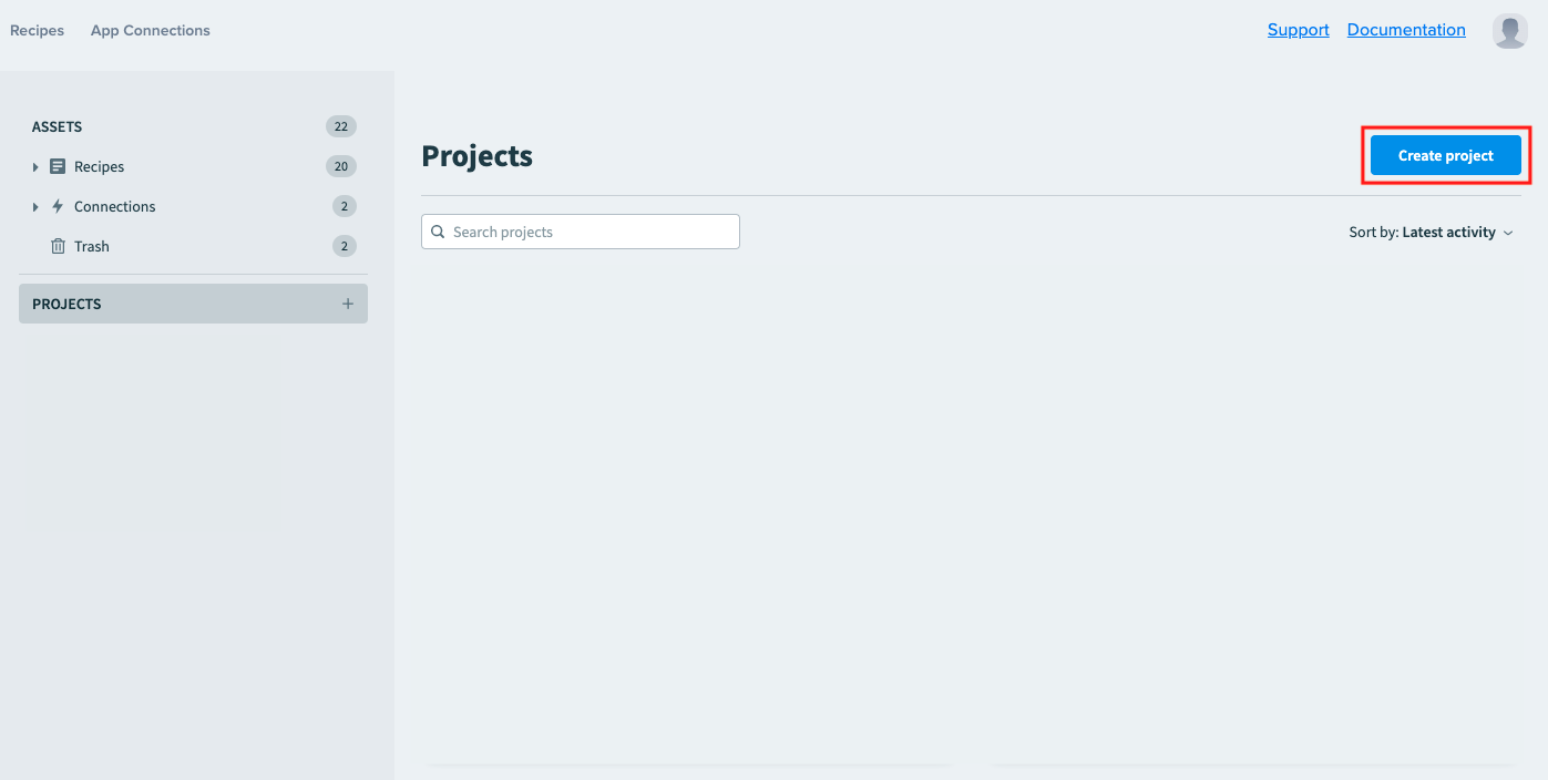 Create project