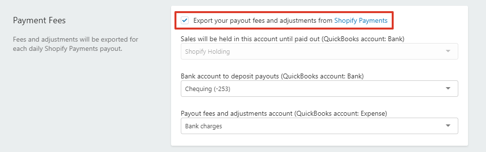 Quickbooks Export