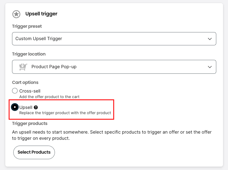 Upsell